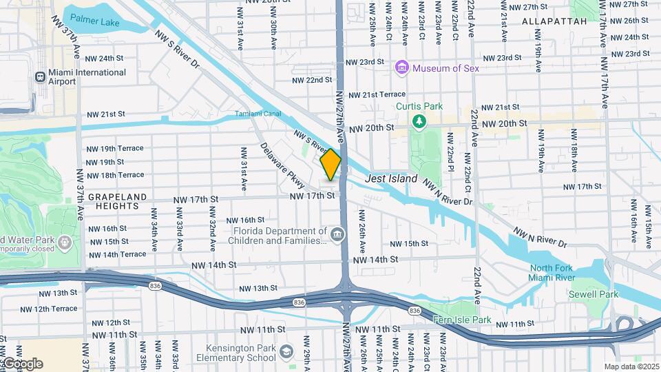 2727 NW 17th St Mapa y Detalles de la Ubicación