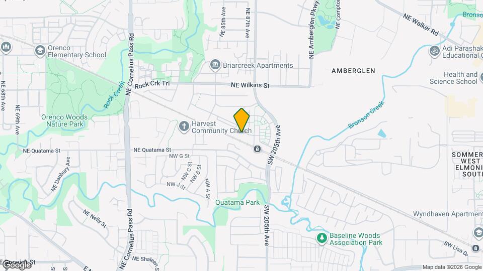 8712 NE Delamere Way Map and Location Details