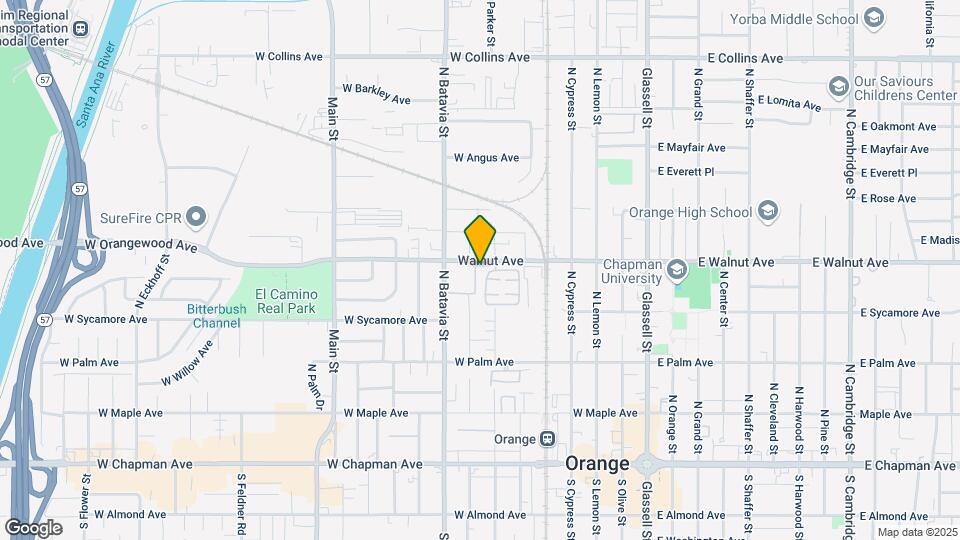 730 W Walnut Ave Map and Location Details
