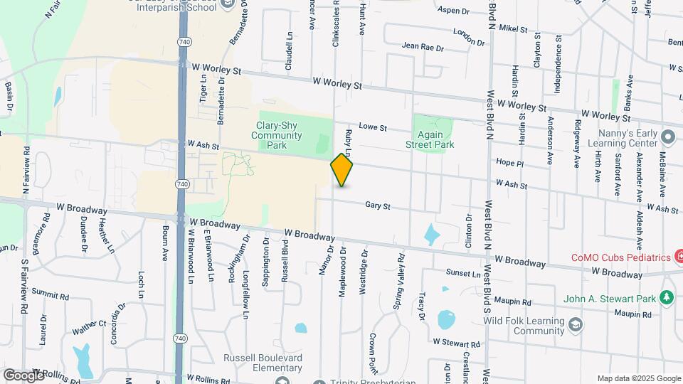 104 Clinkscales Rd Map and Location Details