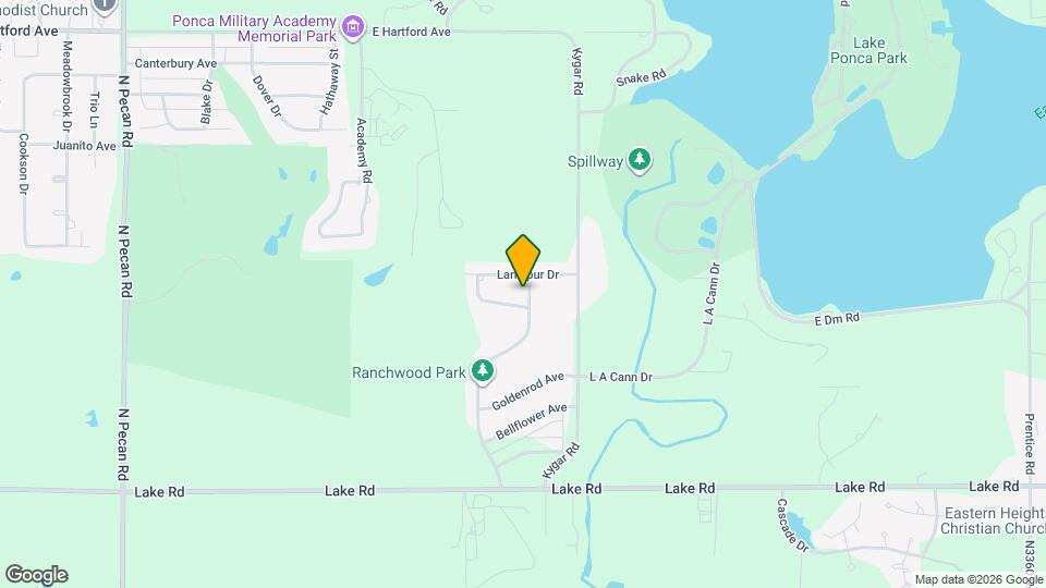 1204 Rosedale Dr Map and Location Details