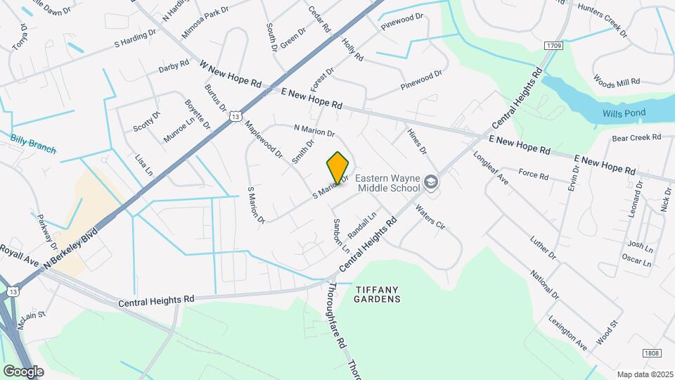 234 N Marion Dr Map and Location Details