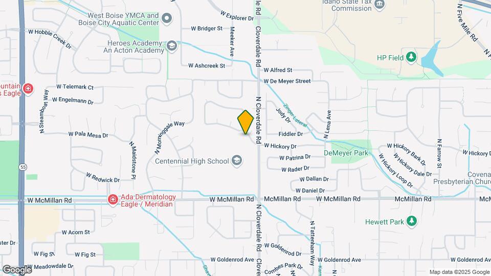 12281 W Hickory Dr Map and Location Details