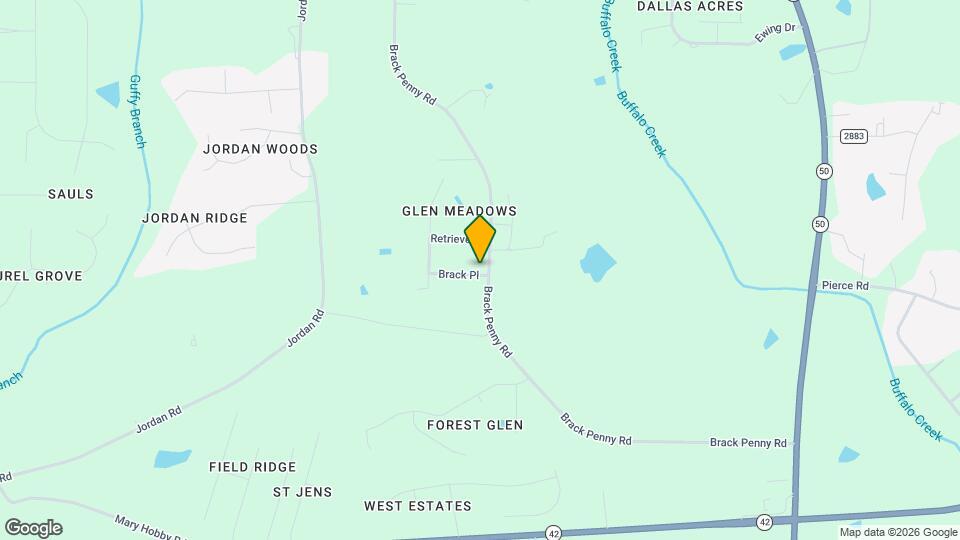 1021 Brack Pl Map and Location Details