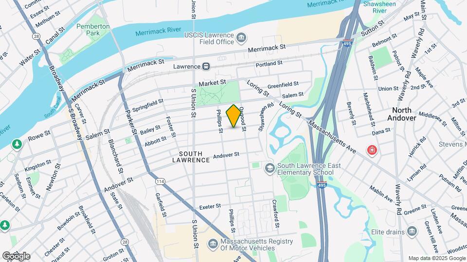 175 Abbott St, Unit 175-1 Map and Location Details