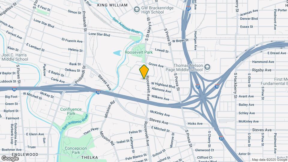 515 W Highland Blvd Map and Location Details