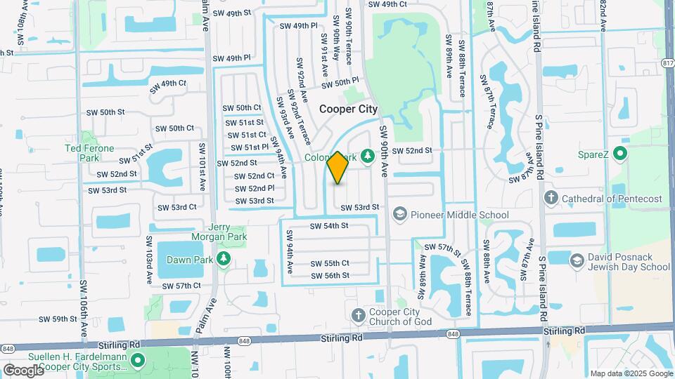 5214 SW 91st Terrace Map and Location Details