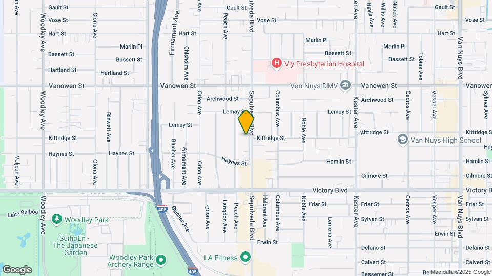 6561-6569 Sepulveda Blvd Map and Location Details