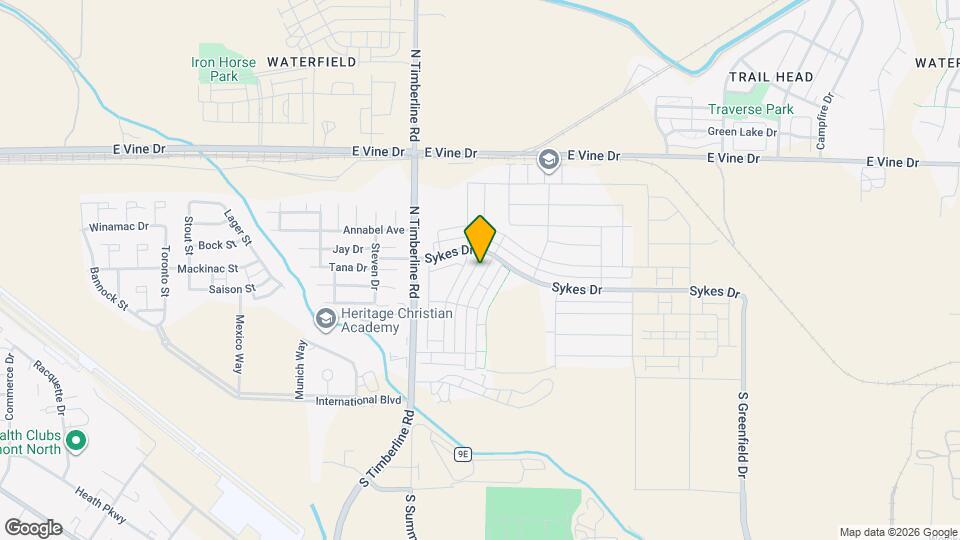 451 Zeppelin Wy Map and Location Details