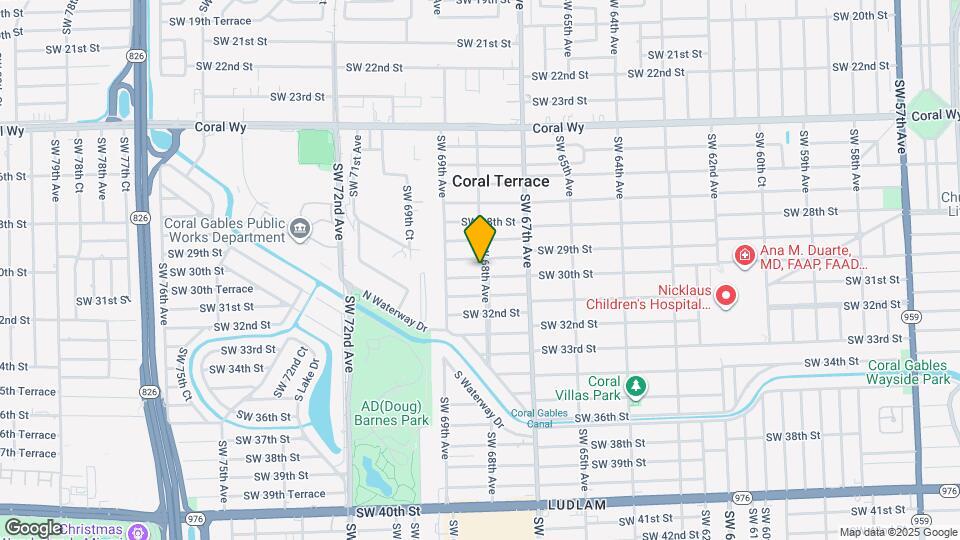 2980 SW 68th Ave Map and Location Details