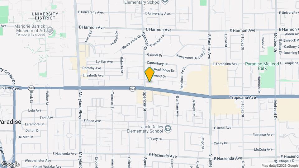 Tropicana Royale Map and Location Details