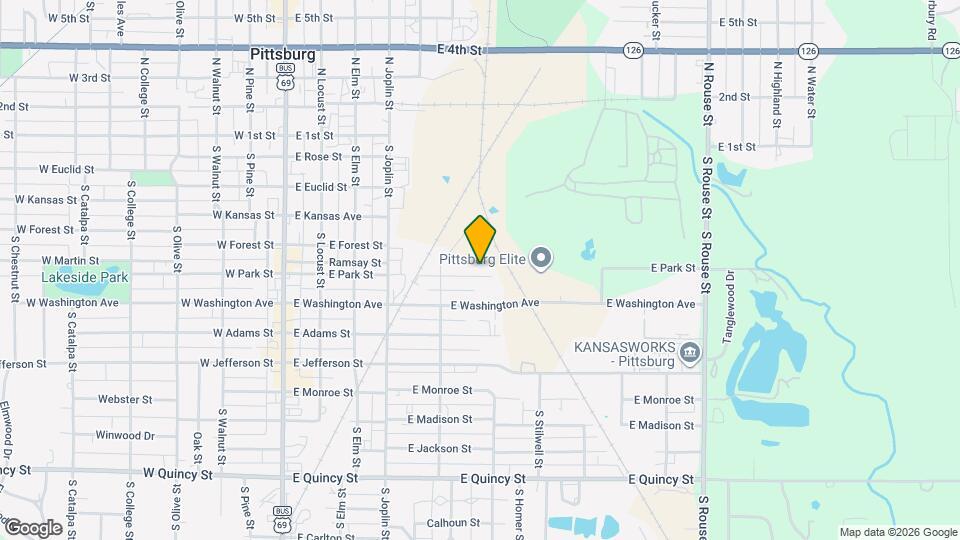 519 E Park St Map and Location Details