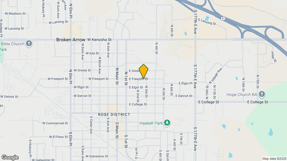 315 E Freeport St Map and Location Details