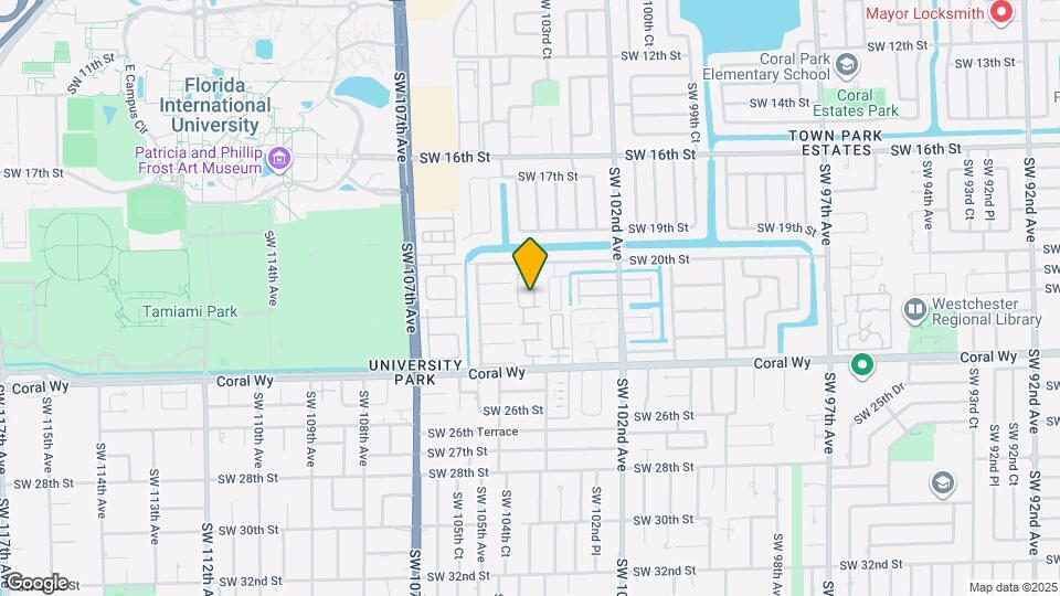 2146 SW 103rd Pl Mapa y Detalles de la Ubicación