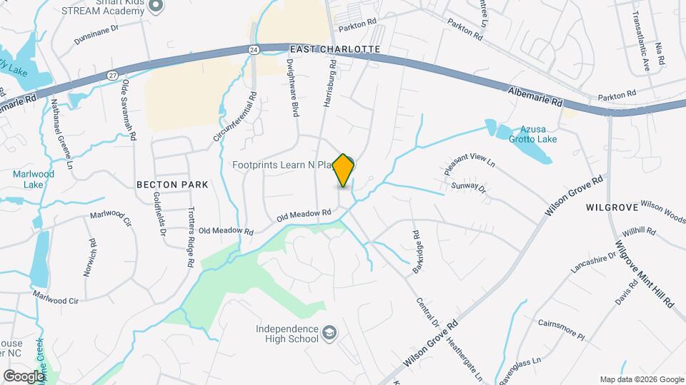 6212 Old Meadow Rd Map and Location Details