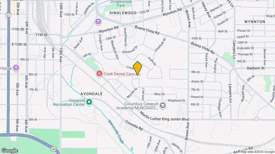 721 Talley Ave Map and Location Details