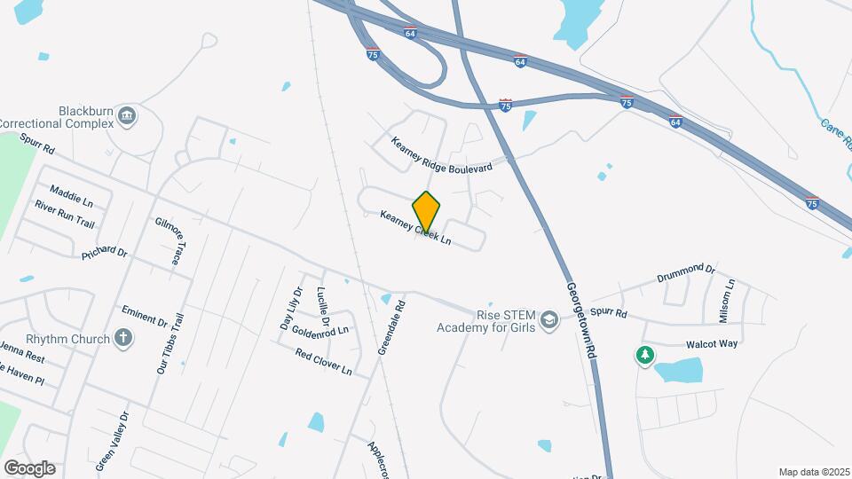 2741 Kearney Creek Ln Map and Location Details