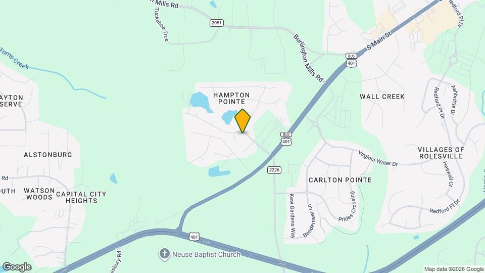 121 Hampton Lake Dr Mapa y Detalles de la Ubicación