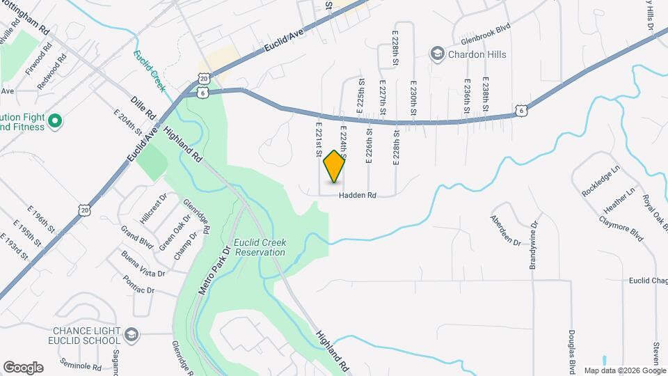 2084 E 224th St Map and Location Details