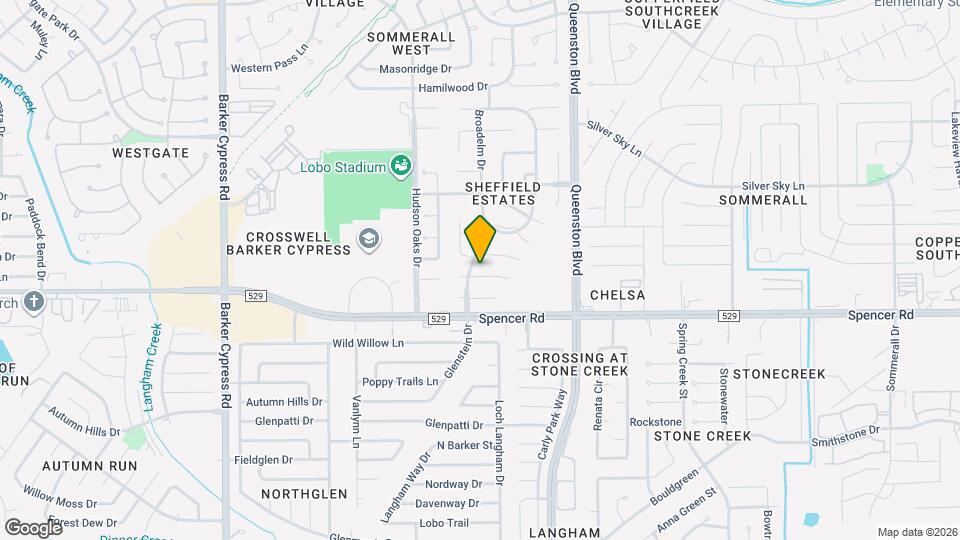 17238 Eden Falls Ct Map and Location Details