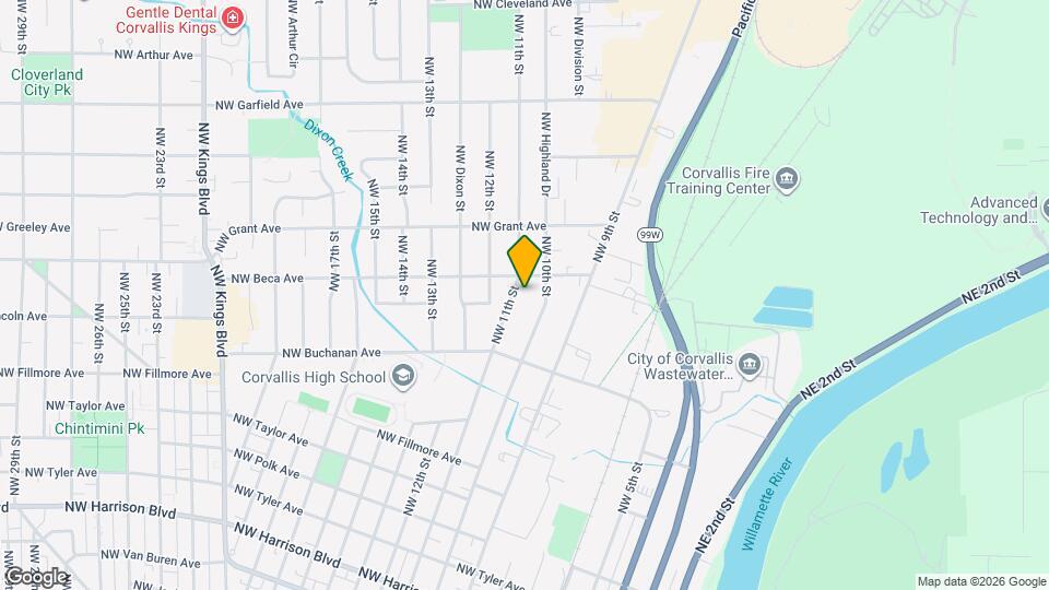 1215 NW 11th St Map and Location Details