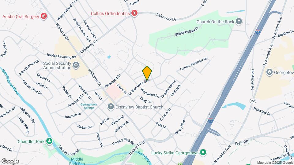 308 Golden Oaks Dr Map and Location Details