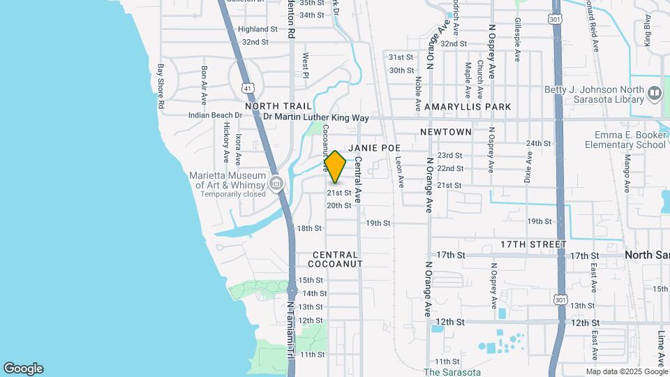 1327 21st St Map and Location Details