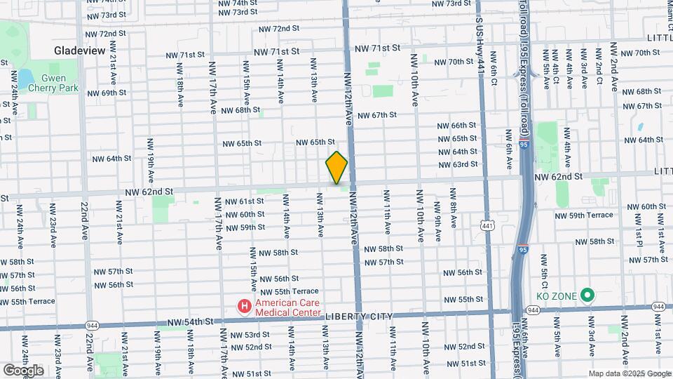 Liberty City - 62nd St Map and Location Details