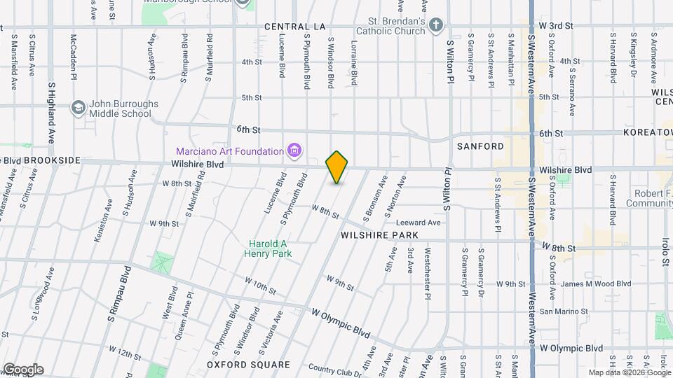 701 Lorraine Blvd Map and Location Details