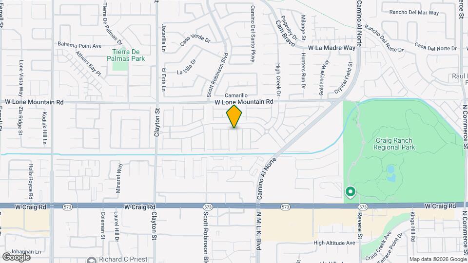 4649 Fragrant St Map and Location Details