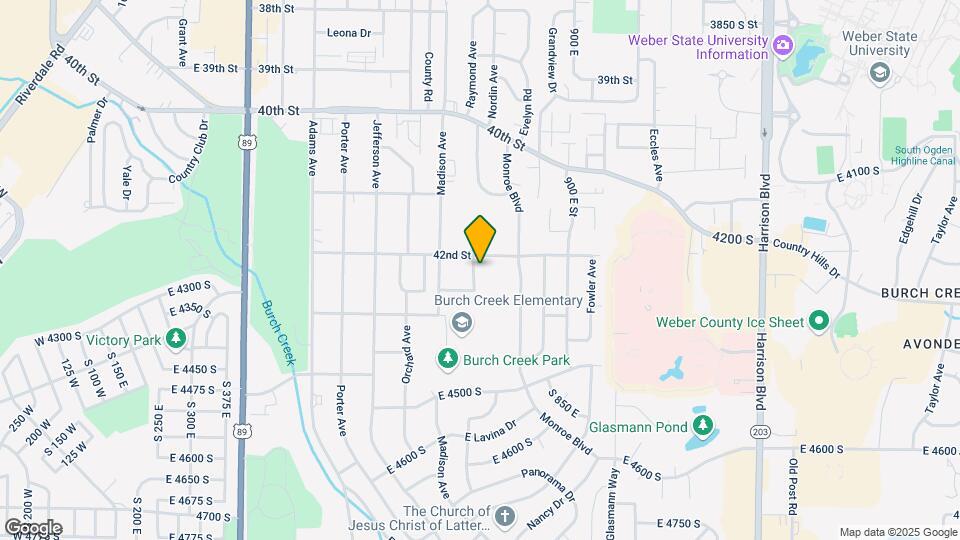 4214 Liberty Ave Map and Location Details