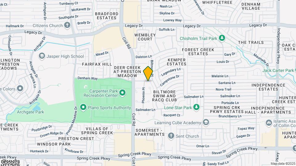 3804 Denham Way, Unit C Mapa y Detalles de la Ubicación