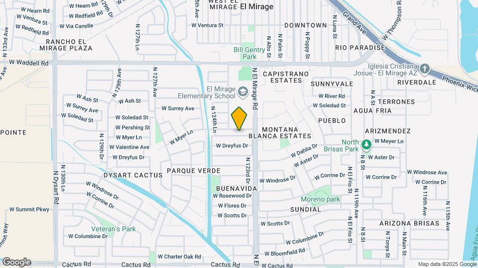 12330 W Valentine Ave Map and Location Details