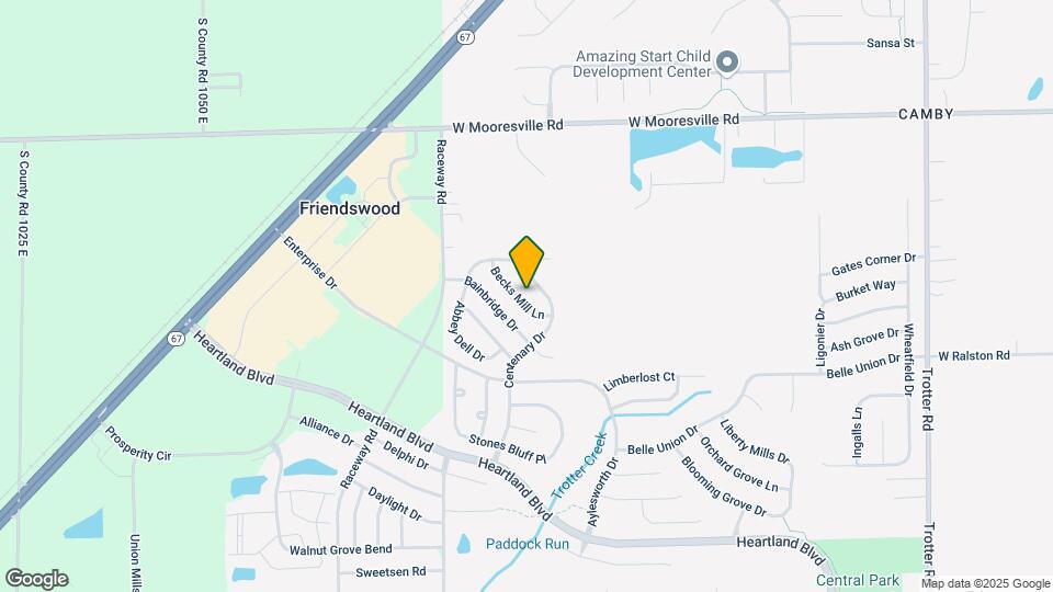 8355 Becks Mill Ln Map and Location Details