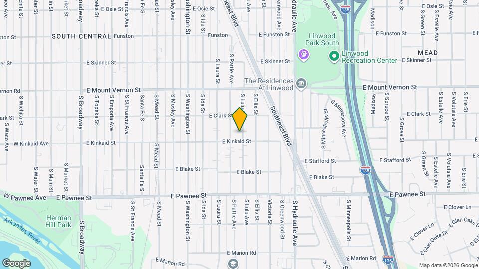 2151 S Lulu St Map and Location Details