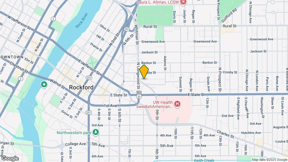 1118 Revell Ave Map and Location Details