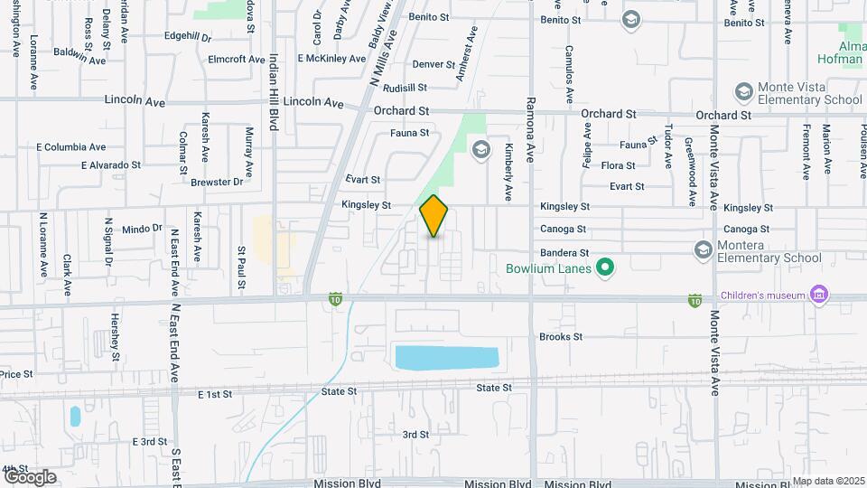 10393 Amherst Ave Map and Location Details