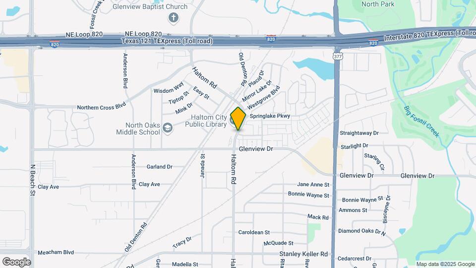 4702 Haltom Rd Map and Location Details