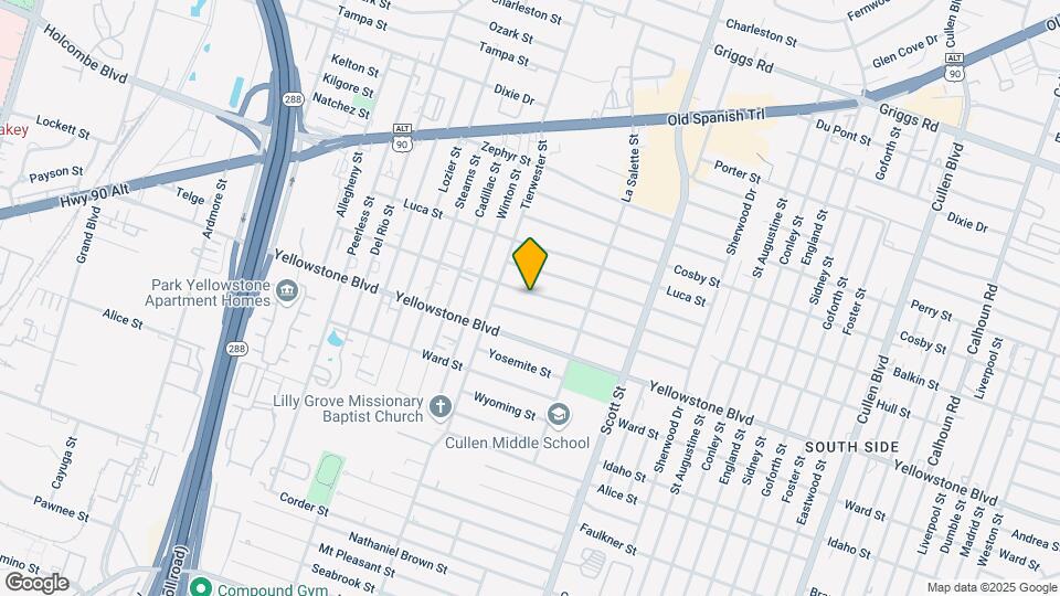 3626 Daphne St Map and Location Details