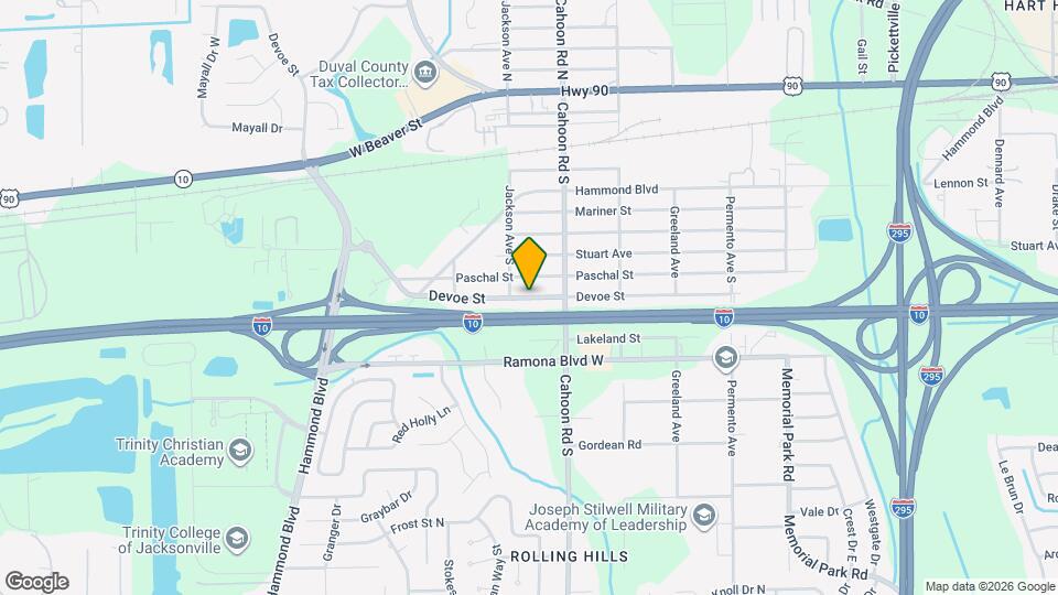 8155 Devoe St Map and Location Details