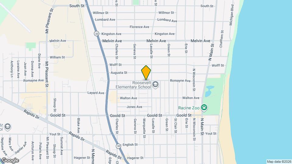 1019 Romayne Ave Mapa y Detalles de la Ubicación