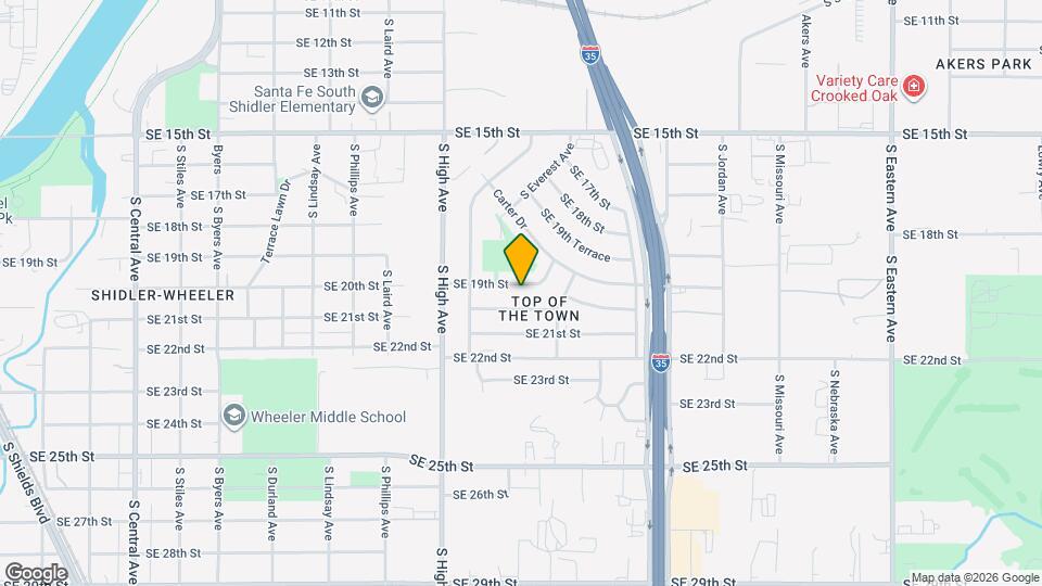 1142 SE 19th St Map and Location Details