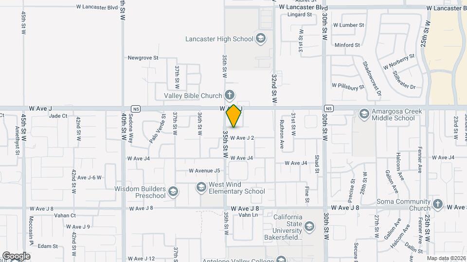 3320 Marilynn St Map and Location Details