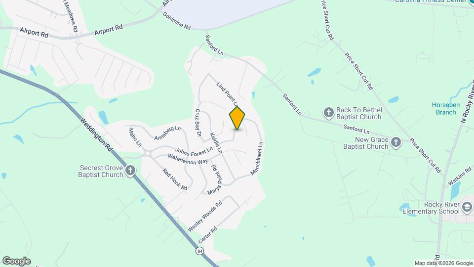 4606 Manchineel Ln, Unit B12 Map and Location Details