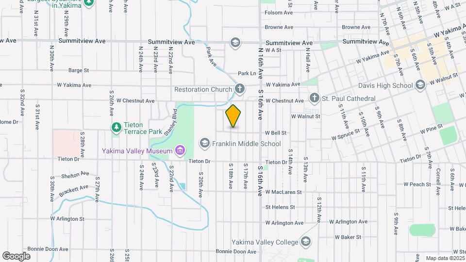 1711 W Bell St Map and Location Details