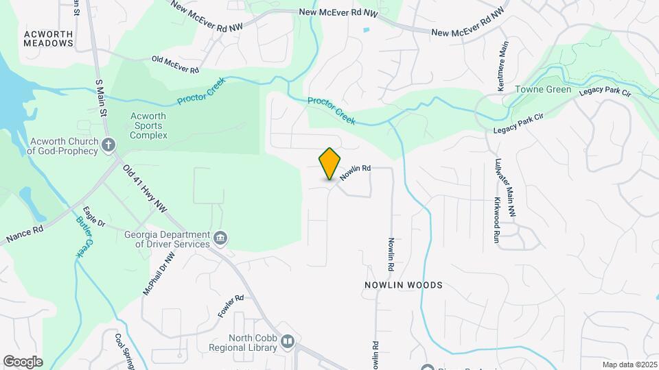 3848 Nowlin Rd Map and Location Details