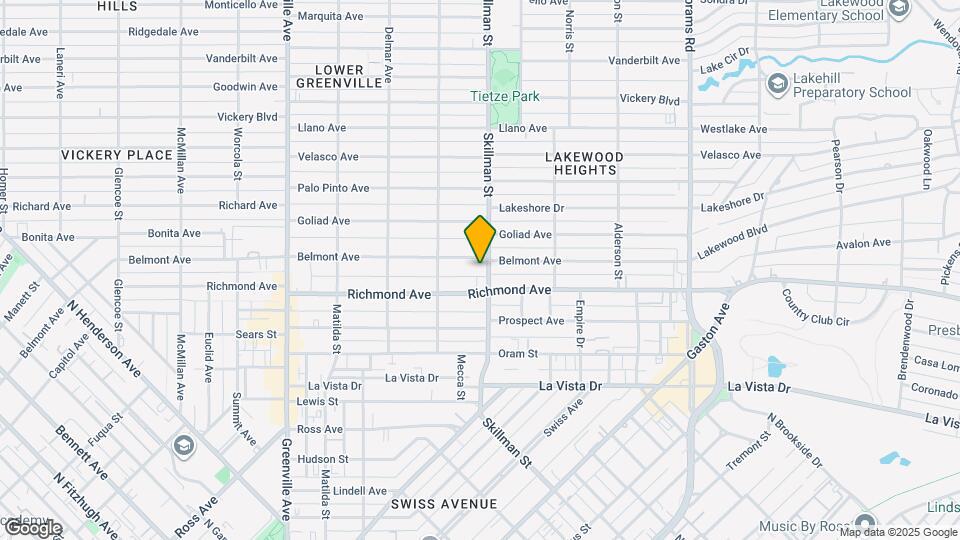 6042 Belmont Ave Map and Location Details