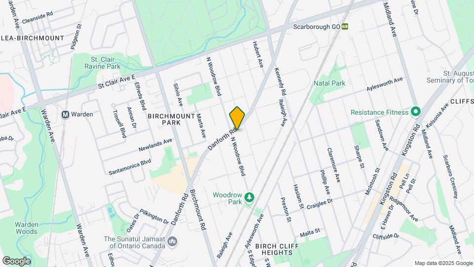 563 Danforth Rd Map and Location Details