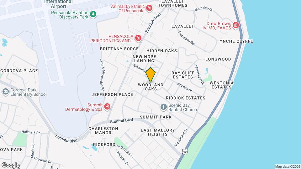 3510 Parkwood Ave Map and Location Details