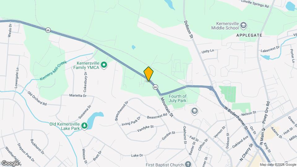 735 W Mountain St Map and Location Details